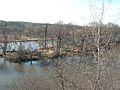 Des Plaines river near Lockport, IL