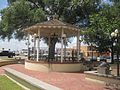 Gazebo at courthouse square, Dimmitt, TX IMG 4824