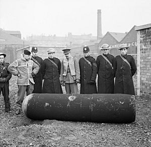 German parachute mine