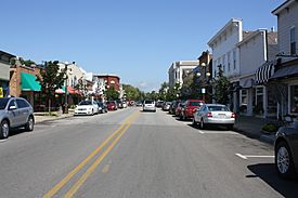 Downtown Harbor Springs along M-119