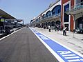 Istanbul park pit lane