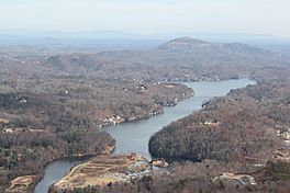 Lake Lure from Chimney Rock.JPG