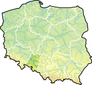 Location within Poland