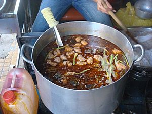 Pot of Bun Bo Hue