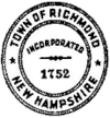 Official seal of Richmond, New Hampshire