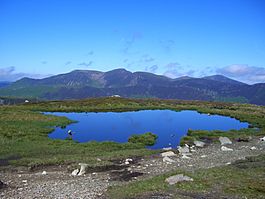 Summit tarn on High Spy