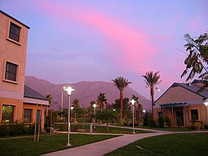 Sunset, UCR