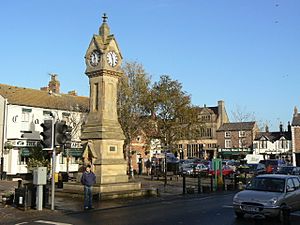 Thirsk, Market Clock - geograph.org.uk - 1586607.jpg