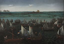 Vroom Hendrick Cornelisz Battle of Haarlemmermeer