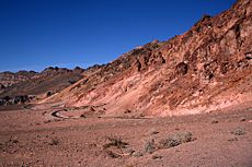 Artist's Drive in death valley