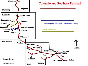 C&S RR map