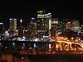 Calgary Downtown night