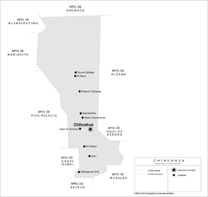 Chihuahua - Localidades