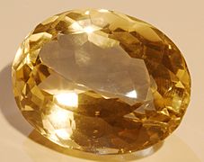 Citrine taillee