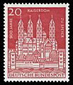 DBP 1961 366 900 Jahre Kaiserdom Speyer