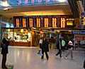 East Croydon Railway Station - England - Electronic Information Board in the Concourse - 270404