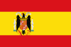 Flag of Spain under Franco 1938 1945.svg