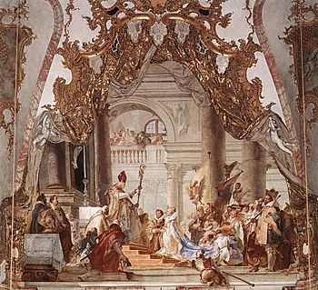 Hochzeit friedrich I. tiepolo