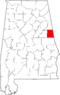 Map of Alabama highlighting Randolph County.svg
