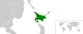 Location of Ezo