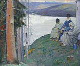 Mikhail Nesterov. Three old men