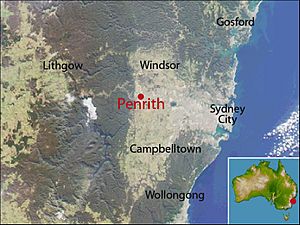 PenrithNSWmap