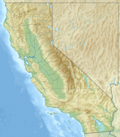 San Vicente Dam is located in California