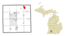 Location within Kalamazoo County