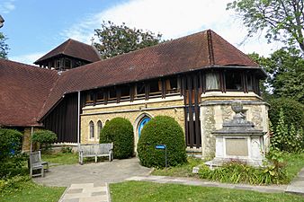 20th Century Extension to the Church of Saint Mary, Barnes