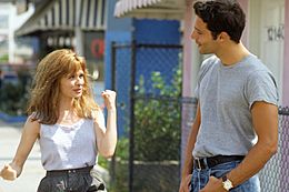 Adrienne Shelly as Dannie and Max Parish as Eli Bud Fritz