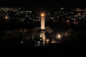 Albury war memorial afar