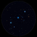 Cintura di Orione binocolo