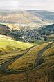 Cwmparc, zigzag on the A4061 - geograph.org.uk - 444747