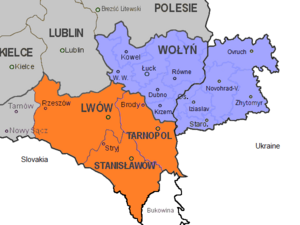 East Galicia and Volhynia 1939