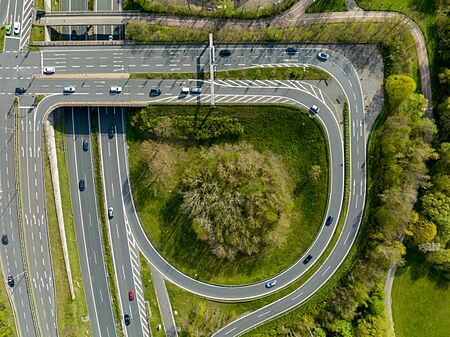 Erlangen Bundesautobahn 73 Auffahrt Luftbild-20230422-RM-165734