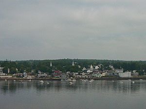 Bucksport from Fort Knox, 2004