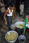 Gopal Maishal - Rasgulla Preparation - Digha - East Midnapore - 2015-05-02 9579