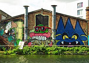 Graffiti, Fish Island, Hackney Wick