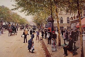 Jean Béraud Boulevard des capucines