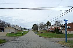 Residential neighborhood south of Aliquippa