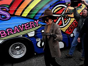 LadyGagaBornBraveBus