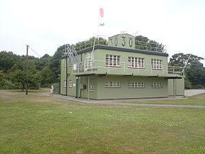 Martlesham Heath airfield control tower