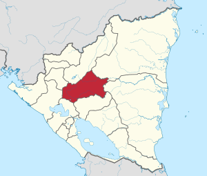 Matagalpa Department in Nicaragua.svg