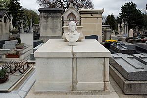 Paris - Cimetière du Montparnasse - Edgar Quinet 1