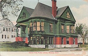 PostcardMoosupCTAldrichFreePublicLibrary1913