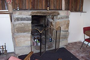 Slab Hut Wollombi Interior