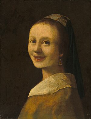 Smiling girl (Fake Vermeer)