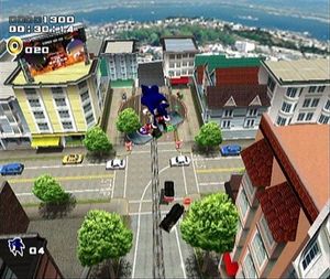 Sonic in SA2