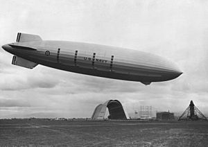 USS Macon at Moffett Field