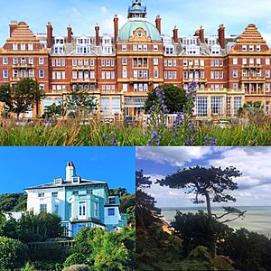 View of Folkestone, West End